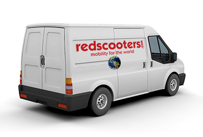 Redscooters.com ECV mobility scooter delivery - location near you